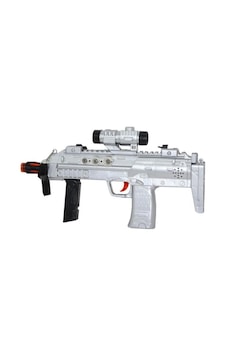 Prestij Oyuncak King Of The Gun Poşetli Pilli Işıklı Silah 828 Gri Renk