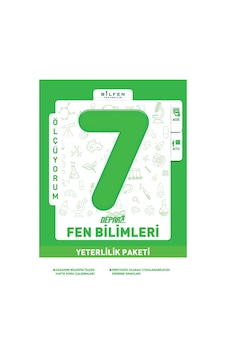 Bilfen Yayınları 7.Sınıf Fen Bilimleri Depar Yeterlilik Paketi Bilfen Yayınları 7.Sınıf Fen Bilimleri Depar Yeterlilik Paketi