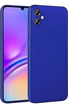 Galaxy Uyumlu A05 Kılıf Zore Premier Silikon Kapak Saks Mavi