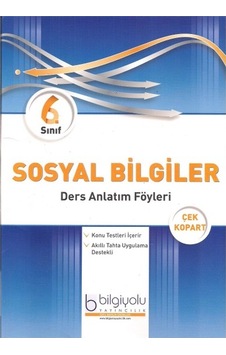 Bilgiyolu Yayınları Sosyal Bilgiler 6. Sınıf Ders Anlatım Föyleri