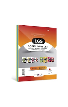 LGS Sözel Dersler 1. Dönem ve Genel Konular Deneme Sınavı Seti 8 Fasikül 38 Deneme - Marka Yayınları LGS Sözel Dersler 1. Dönem ve Genel Konular Deneme Sınavı Seti 8 Fasikül 38 Deneme - Marka Yayınları