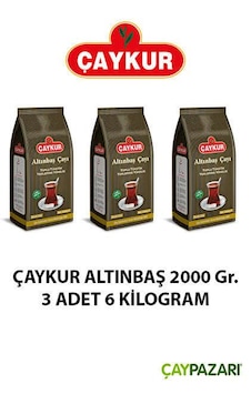 Çaykur Altınbaş 2kg X 3 Adet Çaykur Altınbaş 2kg X 3 Adet