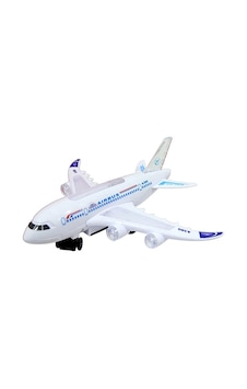 Can Oyuncak Airbus Pilli Işıklı Sesli Çarp Dön Uçak