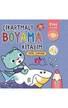 Çıkartmalı Boyama Kitabım - Tatil Zamanı Çıkartmalı Boyama Kitabım - Tatil Zamanı