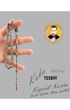 Şevki Çelebi Gümüş İşlemeli Kuka Kapsül Kesim 8x11,50