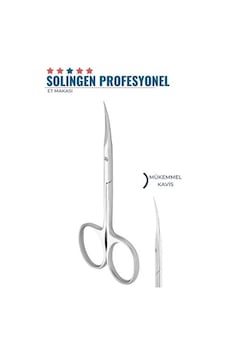 Tırnak Eti Makası Kavisli Keskin Et Makası Solingen Profesyonel Tırnak Eti Makası Kavisli Keskin Et Makası Solingen Profesyonel