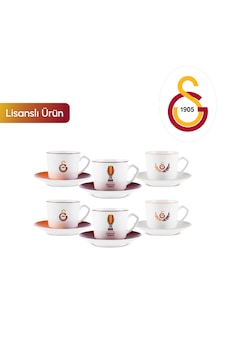 Karaca X Fenerbahçe Lisanslı 6 Kişilik Kahve Fincan Takımı 80 Ml Kırmızı Karaca X Fenerbahçe Lisanslı 6 Kişilik Kahve Fincan Takımı 80 Ml Kırmızı