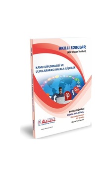 İlkumut Yayınları - Kamu Diplomasisi Ve Uluslararası Halkla Ilişkiler - Konu Anlatımlı - Çözümlü Sorular İlkumut Yayınları - Kamu Diplomasisi Ve Uluslararası Halkla Ilişkiler - Konu Anlatımlı - Çözümlü Sorular