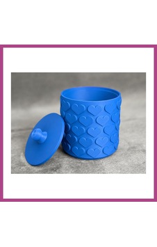 Gees Global 3d Baskı Kalp Desenli Kapaklı Saklama Kutusu - İki Renkli Organizer - Mavi Gbzs Gees Global 3d Baskı Kalp Desenli Kapaklı Saklama Kutusu - İki Renkli Organizer - Mavi Gbzs