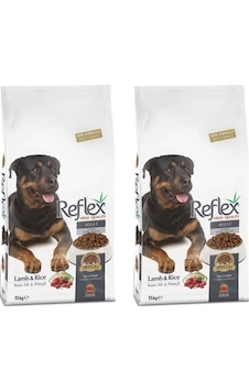 Reflex Adult Dog Kuzu Etli & Pirinçli Yetişkin Köpek Maması 2 x 15 KG Reflex Adult Dog Kuzu Etli & Pirinçli Yetişkin Köpek Maması 2 x 15 KG
