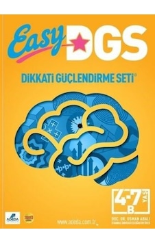 Easy Dikkati Güçlendirme Seti 4-7 Yaş B - Osman Abalı - Adeda Easy Dikkati Güçlendirme Seti 4-7 Yaş B - Osman Abalı - Adeda