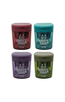 E&d Art Smoky Colors Çift Gözlü Hazneli Kalemtraş - 1 Adet / 3085