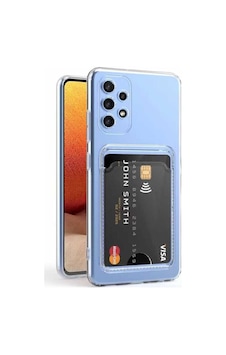 Zore Galaxy A52 Kılıf Kartlıklı Şeffaf Nvth Setra Clear Silikon Kapak - Renksiz Zore Galaxy A52 Kılıf Kartlıklı Şeffaf Nvth Setra Clear Silikon Kapak - Renksiz