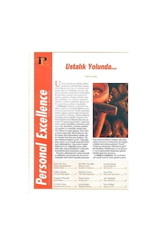 Personal Excellence - Yaşam Rotanızı Keşfedin - Ustalık Yolunda - Retro Eski Basım Koleksiyon Ağustos 2003 Yıl:4 Sayı:46