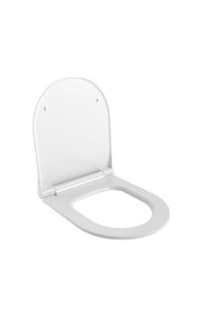 Bocchi - Pure Slim Tondo Uyumlu Yavaş Kapanır Duroplast Klozet Kapağı Parlak Beyaz - A0336-001 Diğer Bocchi - Pure Slim Tondo Uyumlu Yavaş Kapanır Duroplast Klozet Kapağı Parlak Beyaz - A0336-001 Diğer