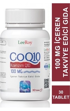 LeeRoy CoQ10 100mg 30 Tablet