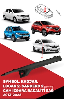 Symbol - Kadjar - Sandero - Logan Cam Izgara Bakaliti Sağ 2013-2020 , 668220167r - 668225318r 1 Adet Symbol - Kadjar - Sandero - Logan Cam Izgara Bakaliti Sağ 2013-2020 , 668220167r - 668225318r 1 Adet