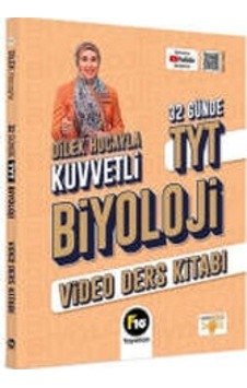 F10 Yayınları 2025 Tyt Biyoloji Dilek Hocayla 32 Günde Video Ders Kitabı F10 Yayınları 2025 Tyt Biyoloji Dilek Hocayla 32 Günde Video Ders Kitabı