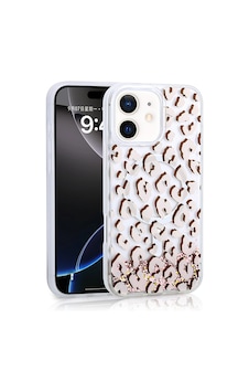Apple Uyumlu iPhone 11 Kılıf Sıvılı Simli Baskılı Şeffaf Arka Yüzey Zore Mossa Silikon Kapak Çok Renkli Apple Uyumlu iPhone 11 Kılıf Sıvılı Simli Baskılı Şeffaf Arka Yüzey Zore Mossa Silikon Kapak Çok Renkli