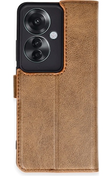 Cosmotex Newface Oppo Reno 11f Kılıf Trend S Plus Kapaklı Kılıf - Taba Cosmotex Newface Oppo Reno 11f Kılıf Trend S Plus Kapaklı Kılıf - Taba