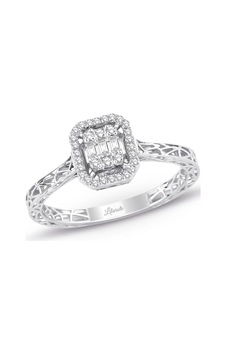 0.17 Ct. Modern Tasarım Baget Pırlanta Yüzük 0.17 Ct. Modern Tasarım Baget Pırlanta Yüzük