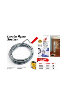 Lavabo Açma Sustası 5mt Lavabo Açma Sustası 5mt