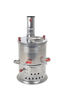 Krom Çift Musluk 5 L Semaver Inox Krom Çift Musluk 5 L Semaver Inox