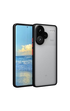 Sh Xiaomi Redmi Note 13 Pro Plus Kılıf Montreal Silikon Kapak - Siyah Najmaddin Sh Xiaomi Redmi Note 13 Pro Plus Kılıf Montreal Silikon Kapak - Siyah Najmaddin