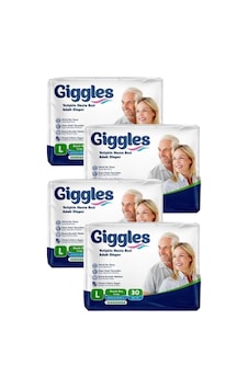 Giggles Belbantlı Yetişkin Hasta Bezi Büyük Boy L 4 x 30'lu