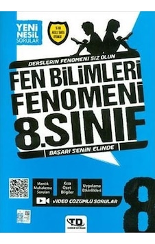 Tandem Yayınları 8. Sınıf LGS Fen Bilimleri Fenomeni Tandem Yayınları 8. Sınıf LGS Fen Bilimleri Fenomeni