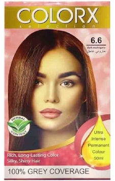 Colorx Bitkisel Saç Boyası Set - 6.6 Koyu Mahogany Colorx Bitkisel Saç Boyası Set - 6.6 Koyu Mahogany
