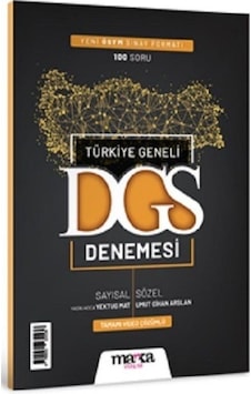 DGS Türkiye Geneli Sayısal Sözel Deneme- Marka Yayınları DGS Türkiye Geneli Sayısal Sözel Deneme- Marka Yayınları