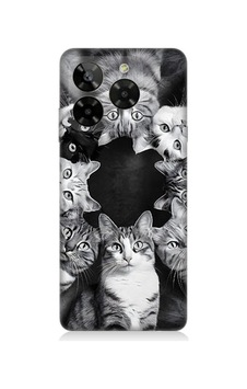 General Mobile Era 50 Uyumlu Kedi Ve Uzay Desenli Silikon Kılıf Çok Renkli General Mobile Era 50 Uyumlu Kedi Ve Uzay Desenli Silikon Kılıf Çok Renkli