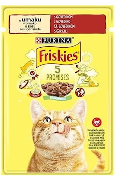 Friskies Sığır Etli Yetişkin Kediler İçin Tam Yaş Kedi Maması 26 X 85 Gr 103 Ivory Friskies Sığır Etli Yetişkin Kediler İçin Tam Yaş Kedi Maması 26 X 85 Gr 103 Ivory