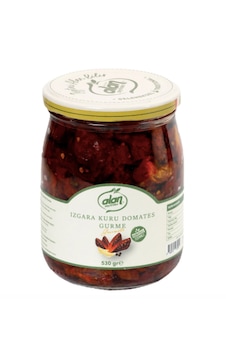 Izgara Edilmiş Kuru Domates Cam Kavanoz 530 Gr Izgara Edilmiş Kuru Domates Cam Kavanoz 530 Gr