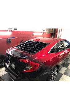Honda Civic Fc5 Arka Cam Vizörü Plastik