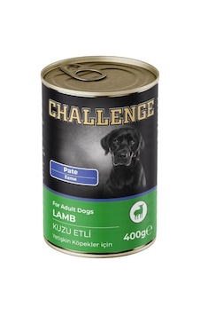 Challenge Pate Kuzu Etli Yetişkin Köpek Konservesi 400 Gr Challenge Pate Kuzu Etli Yetişkin Köpek Konservesi 400 Gr