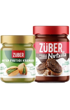Antep Fıstığı Kreması 200 G + Nutzilla Fındık Kreması Kakaolu 315 G Antep Fıstığı Kreması 200 G + Nutzilla Fındık Kreması Kakaolu 315 G