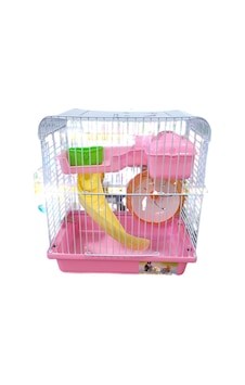 Gonzales Uyumlu Hamster Kafesi Pembe 23 x 17 x 18 CM Gonzales Uyumlu Hamster Kafesi Pembe 23 x 17 x 18 CM