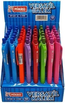 Mikro Versatil Mp 230-48 Standlı 0.7 Mm 48'li Stand Çok Renkli