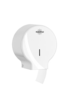 Rulopak Modern Mini Jumbo Tuvalet Kağıdı Dispenseri - Beyaz Rulopak Modern Mini Jumbo Tuvalet Kağıdı Dispenseri - Beyaz