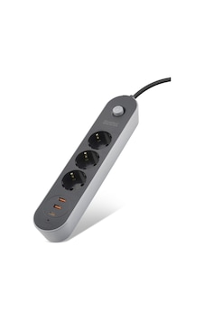 Büro Ev Ofis İçin 2mt 3priz 2usb 1typec Beyaz Anahtarlı Termal Akım Korumalı Uzatma Kablosu Diğer Büro Ev Ofis İçin 2mt 3priz 2usb 1typec Beyaz Anahtarlı Termal Akım Korumalı Uzatma Kablosu Diğer