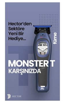 Hector Monster T - Profesyonel Sıfırlama Ve Sakal Kesim Makinesi Hector Monster T - Profesyonel Sıfırlama Ve Sakal Kesim Makinesi