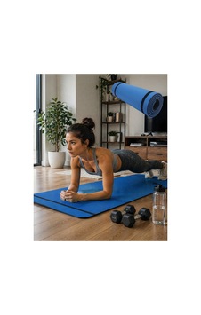 10 Mm Egzersiz Matı Yoga Pilates Aerobik İçin Kaymaz Doku Esnek Dayanıklı Tasarım - Lisinya 10 Mm Egzersiz Matı Yoga Pilates Aerobik İçin Kaymaz Doku Esnek Dayanıklı Tasarım - Lisinya