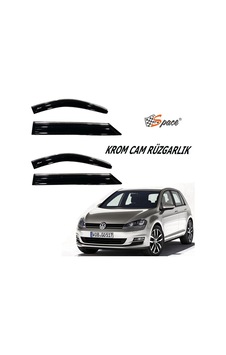 Volkswagen Golf 7 Krom Cam Rüzgarlığı 2014-2020 - Caru409