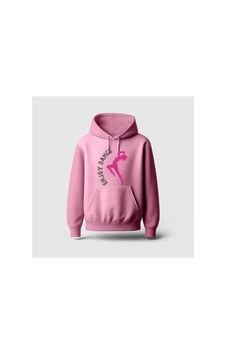 Ada Kostüm Tasarım Enjoy Dance Baskılı Hoodie Sweatshirt Pembe Ada Kostüm Tasarım Enjoy Dance Baskılı Hoodie Sweatshirt Pembe
