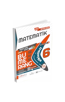 Günay Yayınları 6. Sınıf Bumerang Matematik Akıllı Defter Kitabı Günay Yayınları 6. Sınıf Bumerang Matematik Akıllı Defter Kitabı