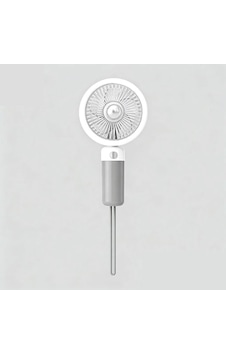 El Tipi Şarjlı Vantilatör Askılı Mini Fan