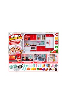 1014 Modern Kıtchen Mutfak Set 4lü Oyuncak Mutfak Seti 1014 Modern Kıtchen Mutfak Set 4lü Oyuncak Mutfak Seti