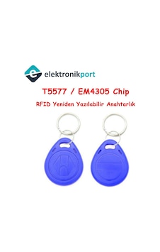 Rfıd Tekrar Yazılabilir Keyfob 125 Khz Em4305 1 Adet Anahtarlık Rfıd Tekrar Yazılabilir Keyfob 125 Khz Em4305 1 Adet Anahtarlık